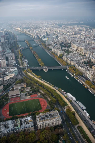 巴黎市的全景视图 — 图库照片