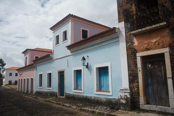 Arquitectura colonial brasileña portuguesa — Foto de Stock