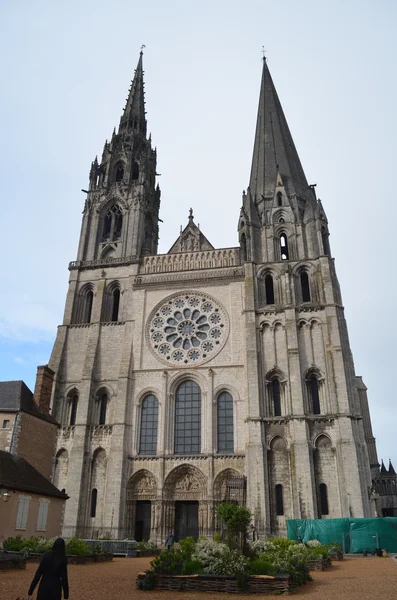 Notre-Dame-katedralen i Chartres — Stockfoto