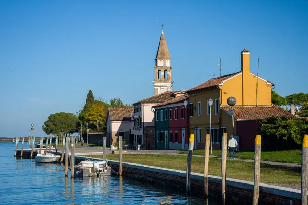 Chiesa di San Martino, Burano, Venecia —  Fotos de Stock