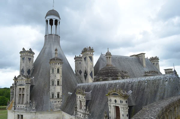 Chambord Castle i Frankrike – stockfoto