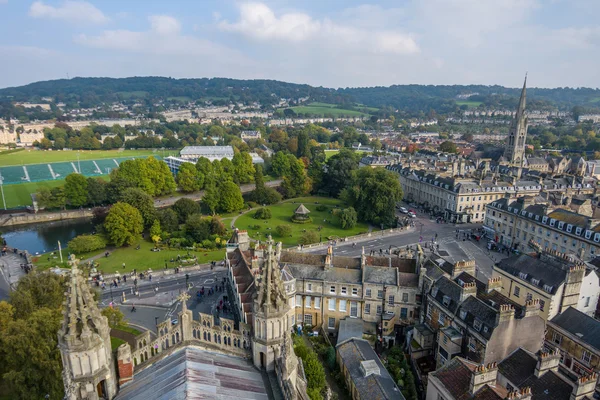 Panorama della città di Bath nel Regno Unito — Foto Stock