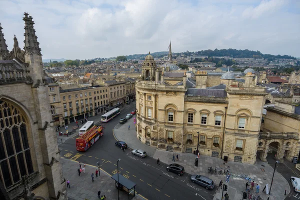 Panorama della città di Bath nel Regno Unito — Foto Stock