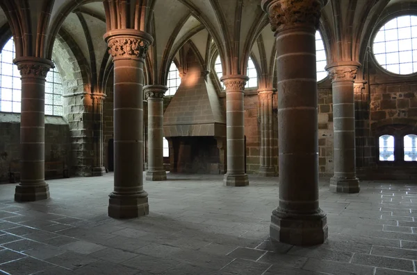 Abdij van Mont Saint Michel — Stockfoto