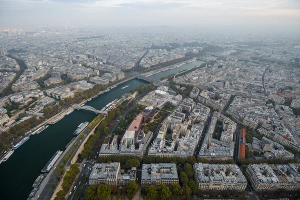 Panoramic view of Paris city Stock Image
