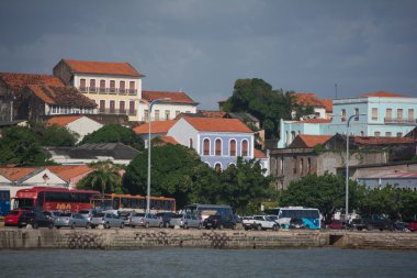 Portuguese Brazilian Colonial Architecture  clipart