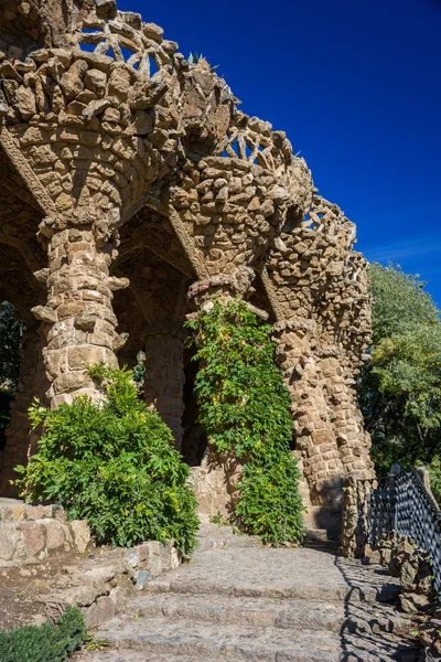 Detalle de arquitectura Park Güell — Foto de Stock