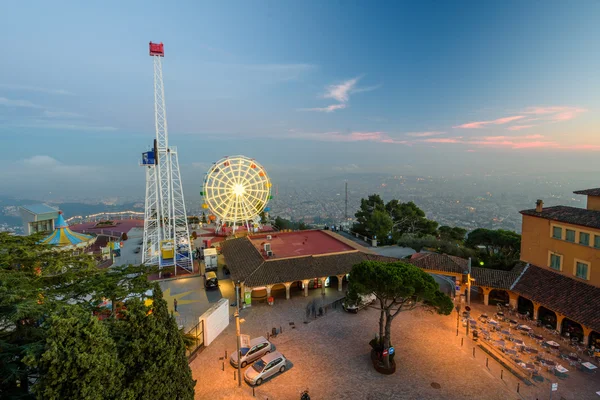 Gran noria en el Tibidabo — Foto de Stock