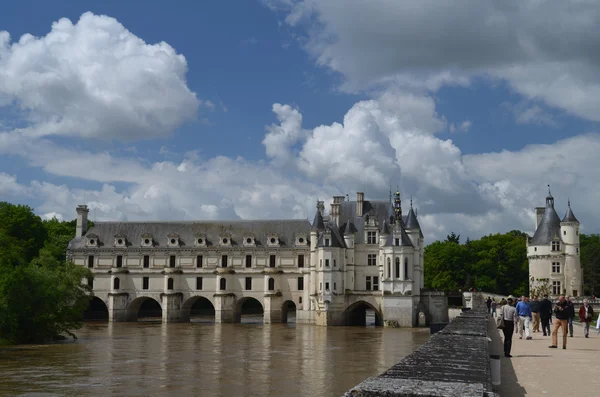 Het kasteel van Chenonceau, Frankrijk — Stockfoto