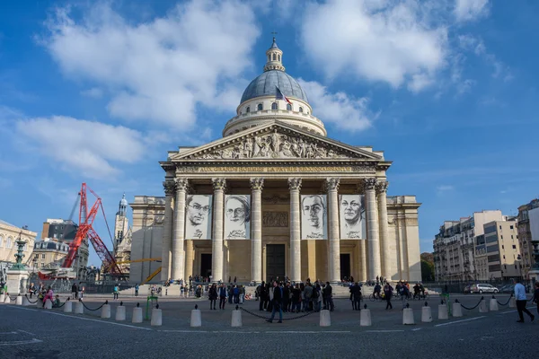 Latin Quarter Quartier Latin Pantheon cephe — Stok fotoğraf