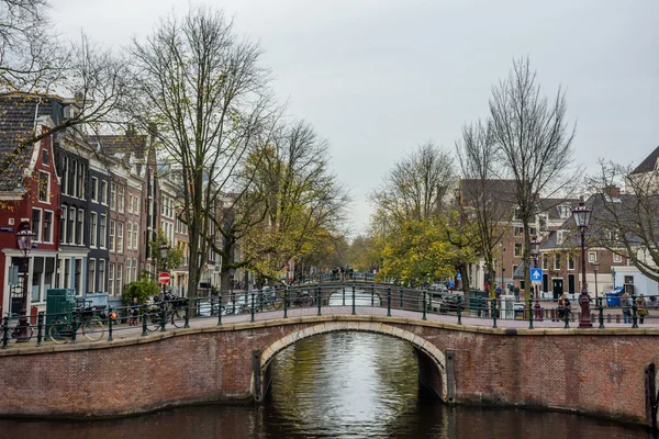 Město Amsterdam, Nizozemsko — Stock fotografie