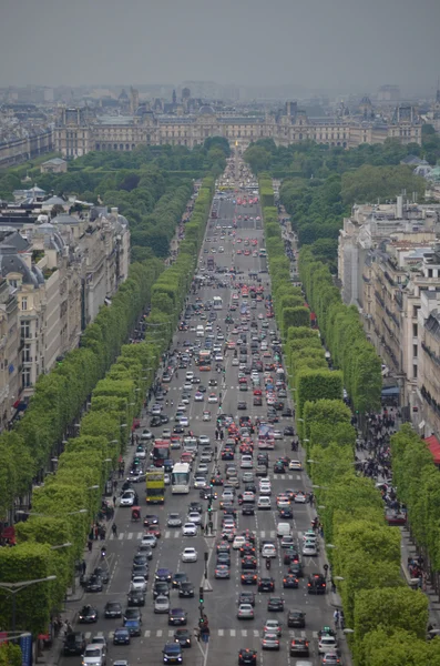 Ruas de Paris, França — Fotografia de Stock
