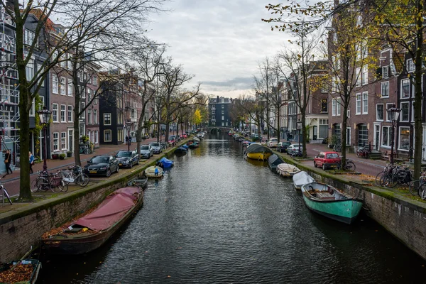 Amsterdam city, Nizozemsko, Evropa — Stock fotografie