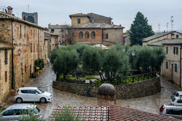 Monteriggioni, Toscane, Italie . — Photo