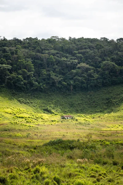 Small House Hill Pasture Farm Lands Countryside Rio Janeiro Brazil — Stock Photo, Image