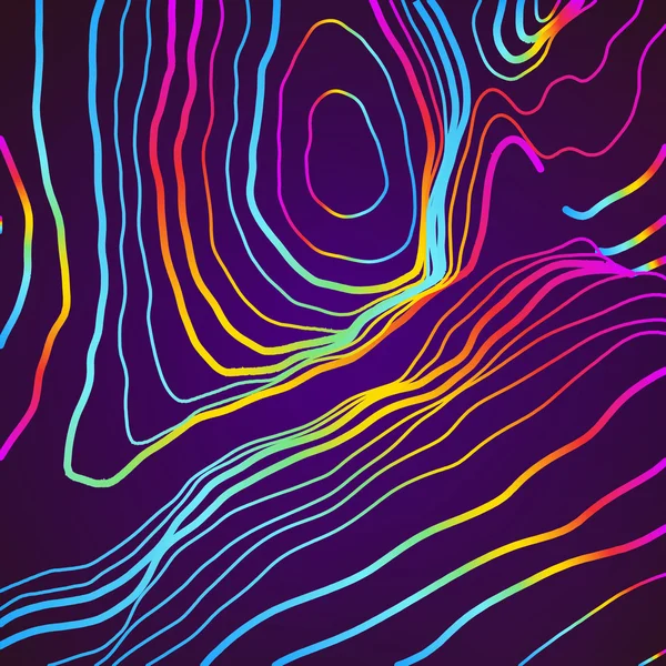 Абстрактний фон з 3D рожевими і синіми лініями. EPS10 Векторні ілюстрації — стоковий вектор