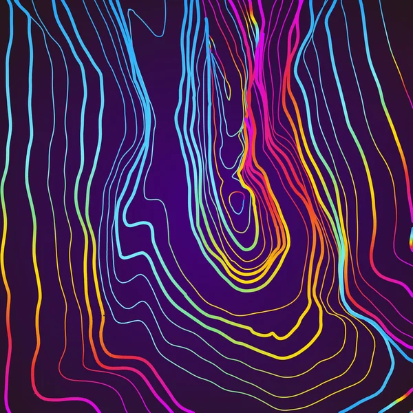 Arka plan ile 3d pembe ve mavi çizgiler. Eps10 vektör çizim