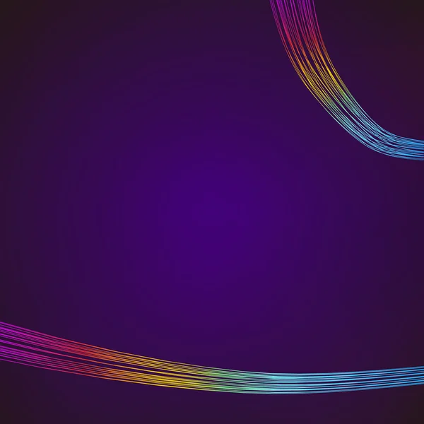 Abstraktní pozadí s 3d růžové a modré čáry. Eps10 vektorové ilustrace — Stockový vektor