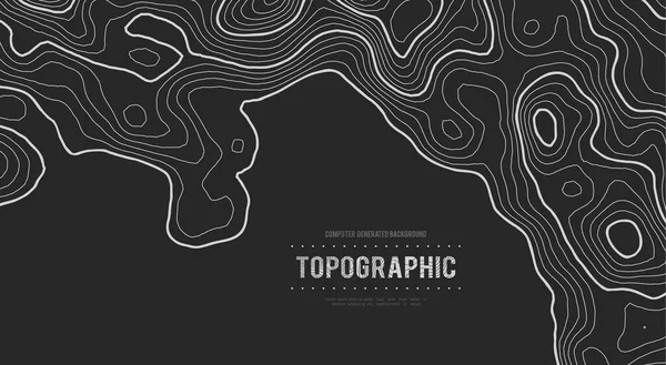 Gri, vektör topografisini belirler. Coğrafi dağ topoğrafyası vektör çizimi. Topografik doku. Arazi vektör alanı haritası. Yükseklik grafiği yükseklik çizgileri. Topografik harita