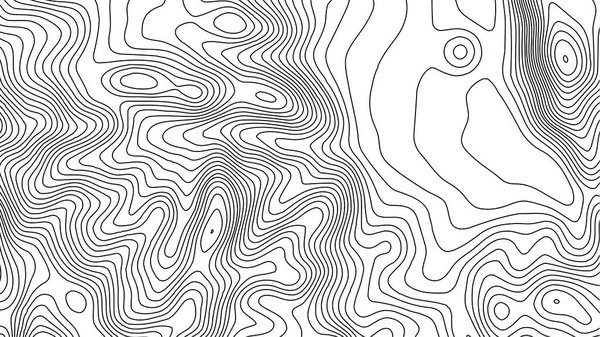 Topographie vectorielle des contours gris. Illustration vectorielle de topographie de montagne géographique. Texture topographique. Carte sur terrain vectoriel terrestre. Lignes de hauteur de contour graphique d'élévation. Carte topographique — Image vectorielle