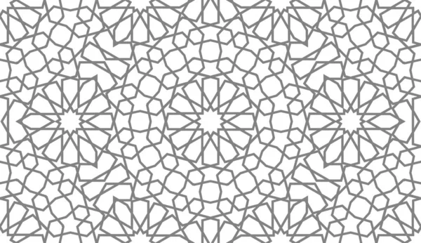 Arap desenli ramazan mübarek müslüman yıldız deseni basit. Çiçek kare tasarımı. İslami düzen geçmişi. Çember desenli İslami çiçek vektörü.