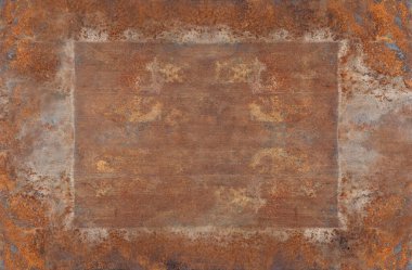 Kırsal paslı metal. Siyah duvar dokusu soyut arkaplan grunge. Koyu kırmızı duvar.