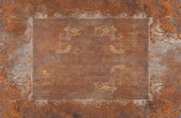 Kırsal paslı metal. Siyah duvar dokusu soyut arkaplan grunge. Koyu kırmızı duvar.