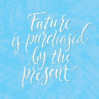 Gelecek le ilgili alıntı ile yazma