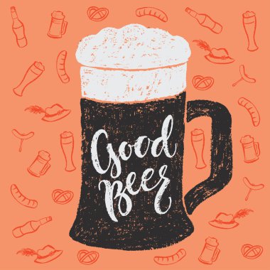 Bir bira cam şeklinde iyi bira