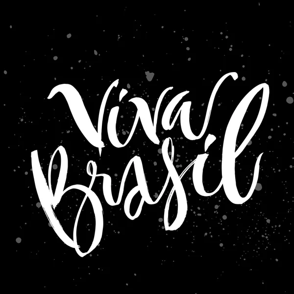 Hand lettering card Brazil Stock Vector Image by ©SpencerianSisters ...