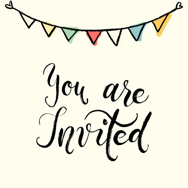 You are invited to the party