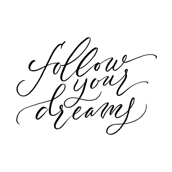 Suivez votre carte de rêve — Image vectorielle