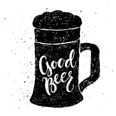 Soyut arka planda soğuk bira