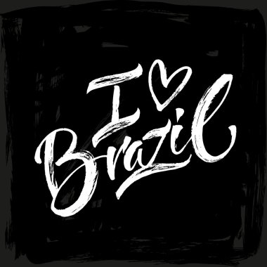 El yazısı kartı Brezilya