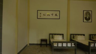 Nanjing 'deki Başkanlık Sarayı' nın manzarası ve manzarası. Yüksek kalite 4k görüntü