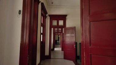 Nanjing 'deki Başkanlık Sarayı' nın manzarası ve manzarası. Yüksek kalite 4k görüntü