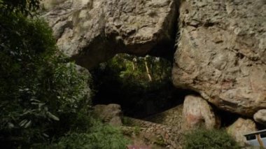 Wenzhou Çin 'deki güney yandang dağlarının doğal manzarası. Yüksek kalite 4k görüntü