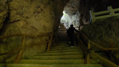 Wenzhou Çin 'deki güney yandang dağlarının doğal manzarası. Yüksek kalite 4k görüntü