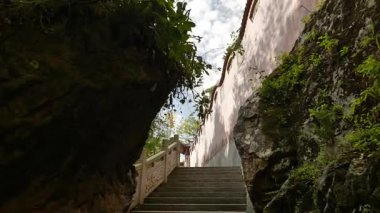 Wenzhou Çin 'deki güney yandang dağlarının doğal manzarası. Yüksek kalite 4k görüntü