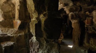 Ge Garden, Yangzhou, Jiangsu, Çin 'deki tarihi mimari ve doğal manzara. Yüksek kalite 4k görüntü