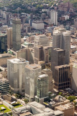 Montreal havadan görünümü