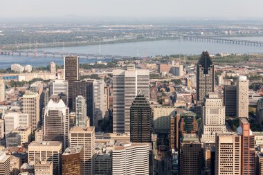 Montreal havadan görünümü