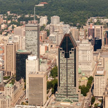 Montreal havadan görünümü