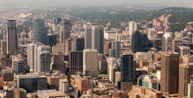 Montreal havadan görünümü