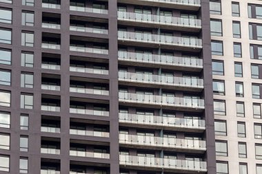 Modern condominium kuleleri