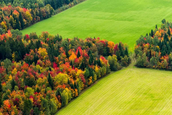 Vista aérea da paisagem — Fotografia de Stock