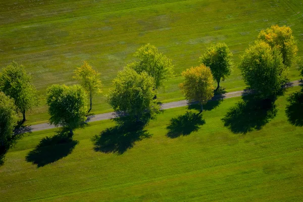 Vista aérea da paisagem — Fotografia de Stock