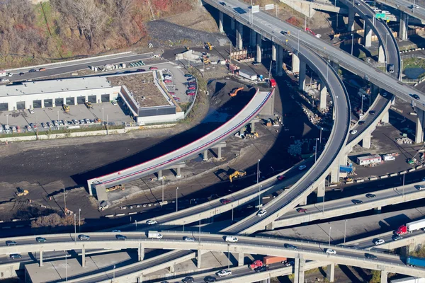 モントリオールの Turcot 交流プロジェクト — ストック写真