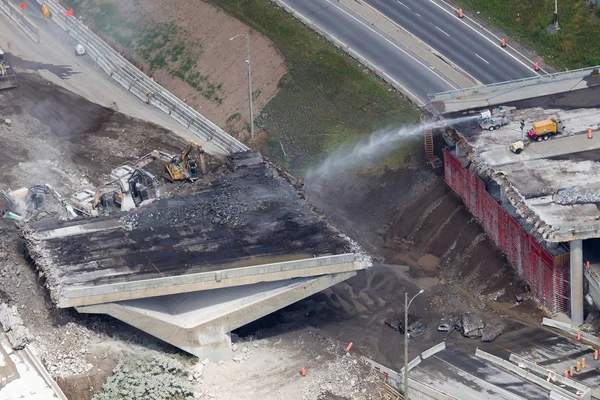 Montreal's Turcot interchange project — Stock Photo, Image