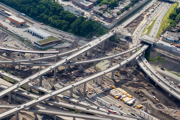 Montreal Turcot interchange project — Stock Photo, Image